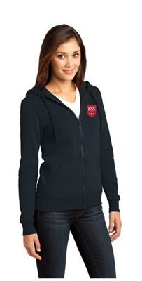 Women's Concert Fleece Full-Zip Hoodie - Navy