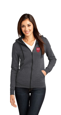 Women's Concert Fleece Full-Zip Hoodie - Charcoal